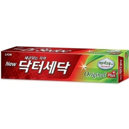 LION Зубная паста Dr. Sedoc с экстрактом масла чайного дерева,100 г