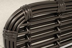 "Ницца" кресло из искусственного ротанга, цвет бронзовый