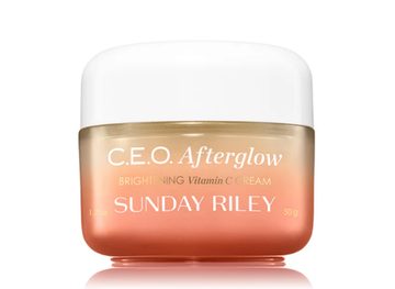 Sunday Riley CEO Afterglow Осветляющий увлажняющий крем для лица с витамином С