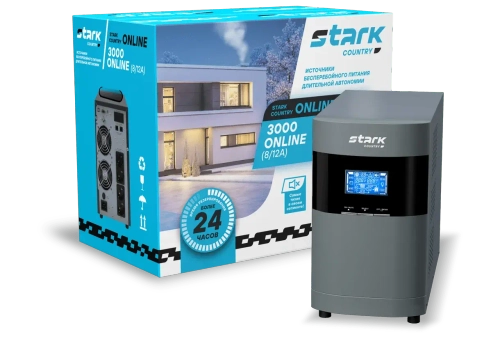 ИБП Stark Country 3000 online, 8А
