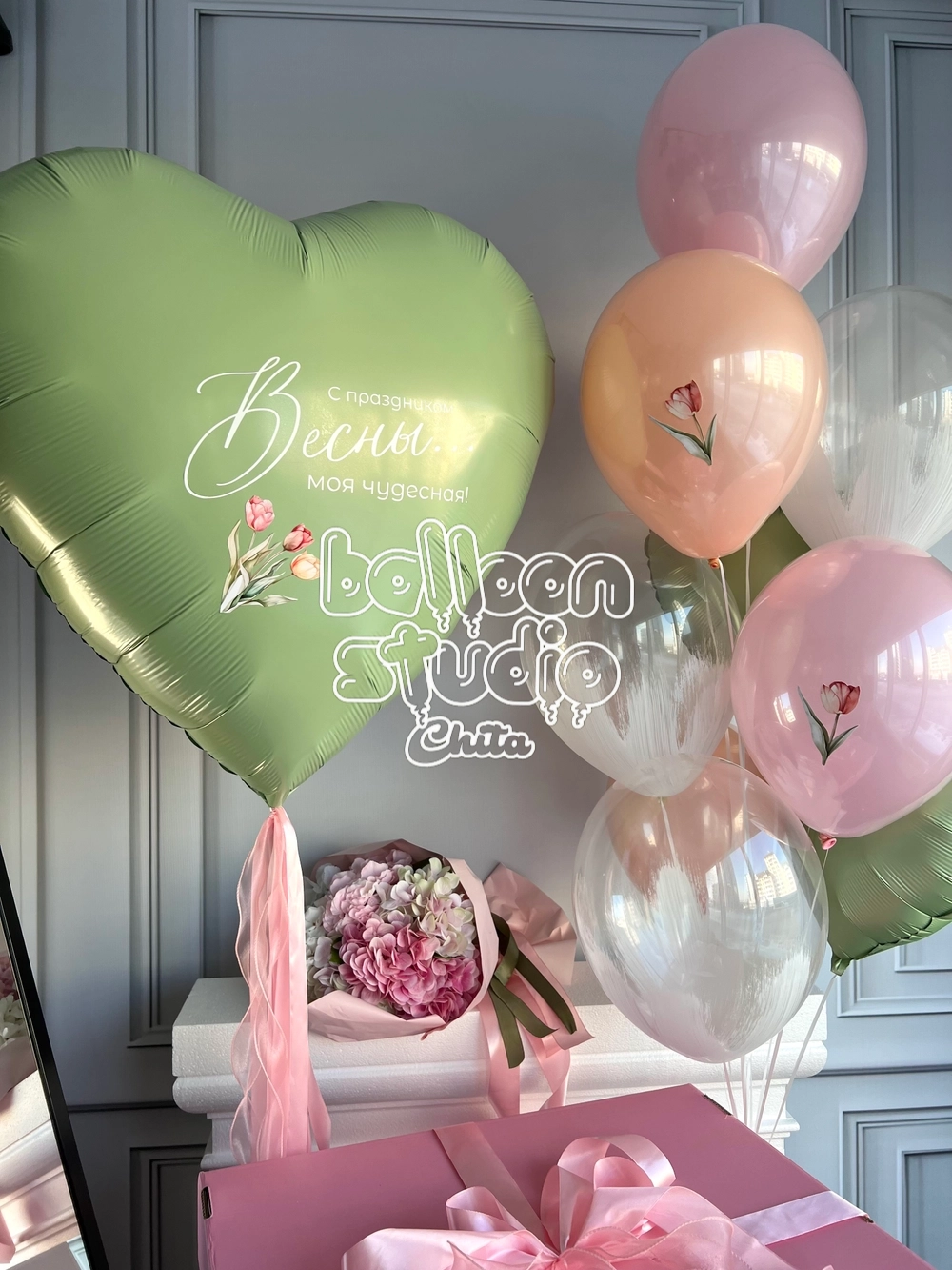 шары на 8 марта № 27