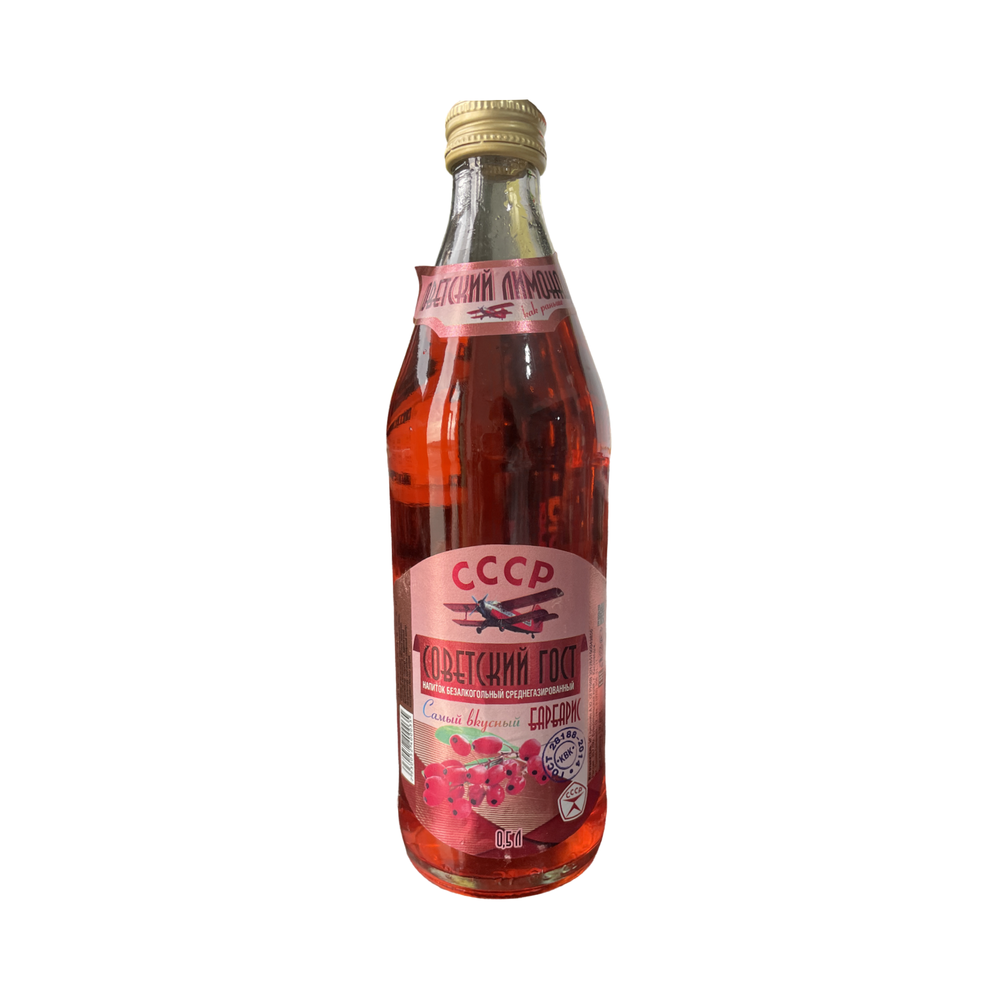 Напиток газ СССР вкус "Барбарис" 0,5л