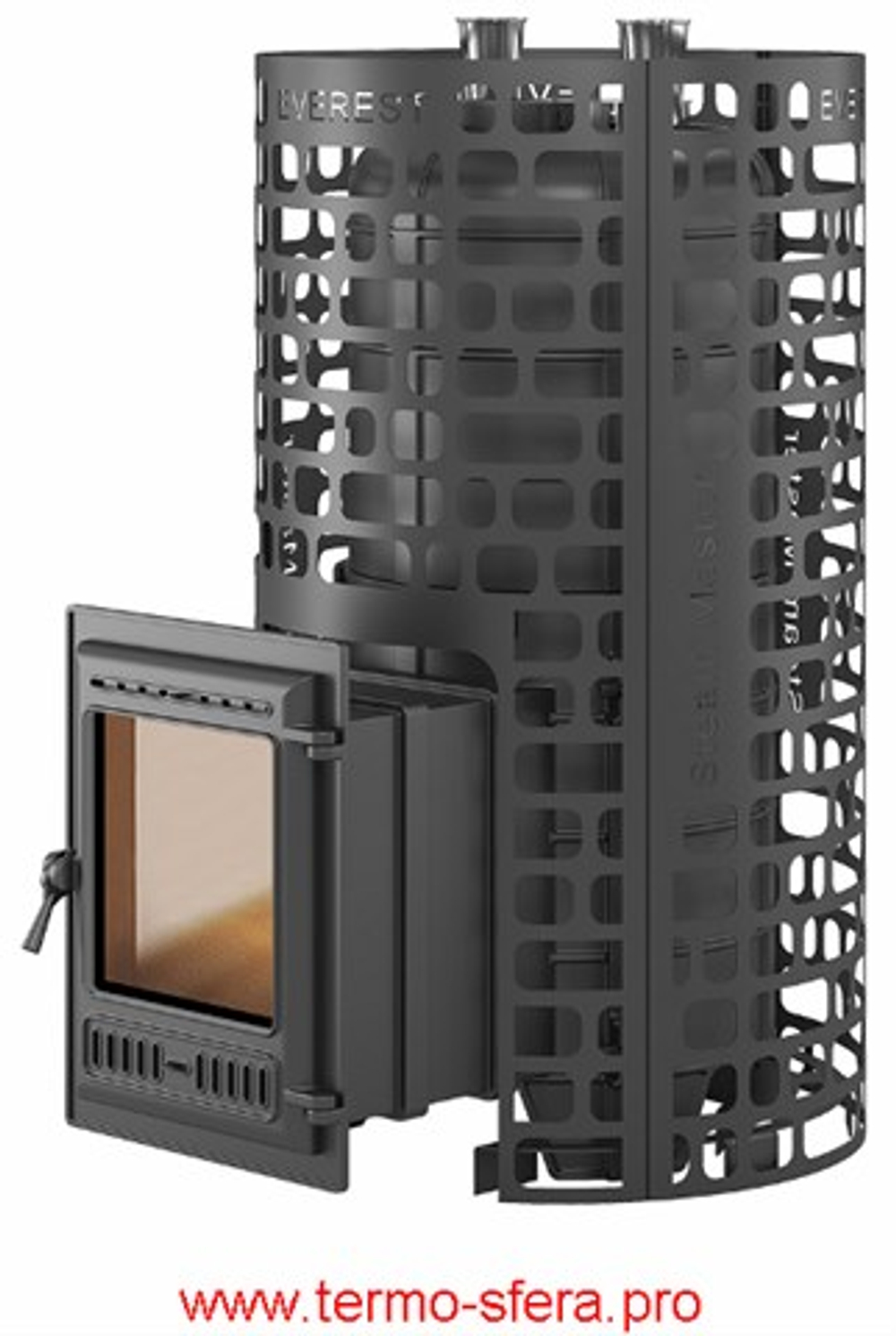Печь для бани Эверест "Steam Master" 44 (320) ЧУГУН
