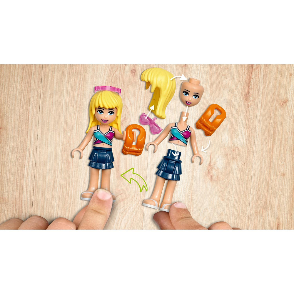 LEGO Friends: Курорт Хартлейк-Сити 41347 — Heartlake City Resort— Лего Френдз Друзья Подружки