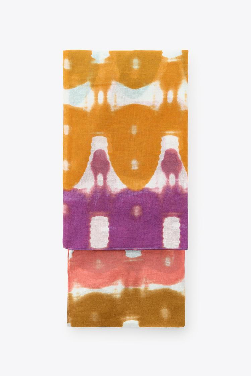 ZARA ПЛАТОК С ПРИНТОМ, РАЗНОЦВЕТНЫЙ