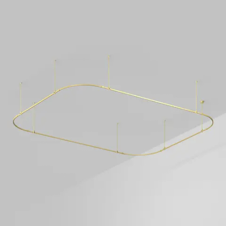 Основание ART-APRIORI-RECTANGLE-SOFT-ROD-800-4500x3500 (GD) (Arlight, IP20 Металл, 3 года) 054517