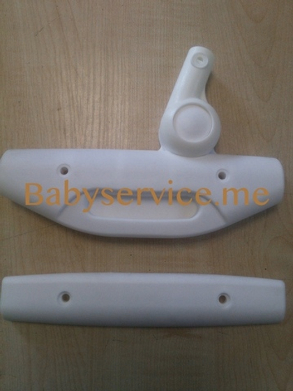 Шарнир капюшона белый правый