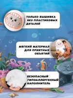Мягкая игрушка кот акула 65 см большой
