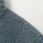 Куртка Ymkashix двухсторонняя Ride Puff бежевая / пыльно-синяя