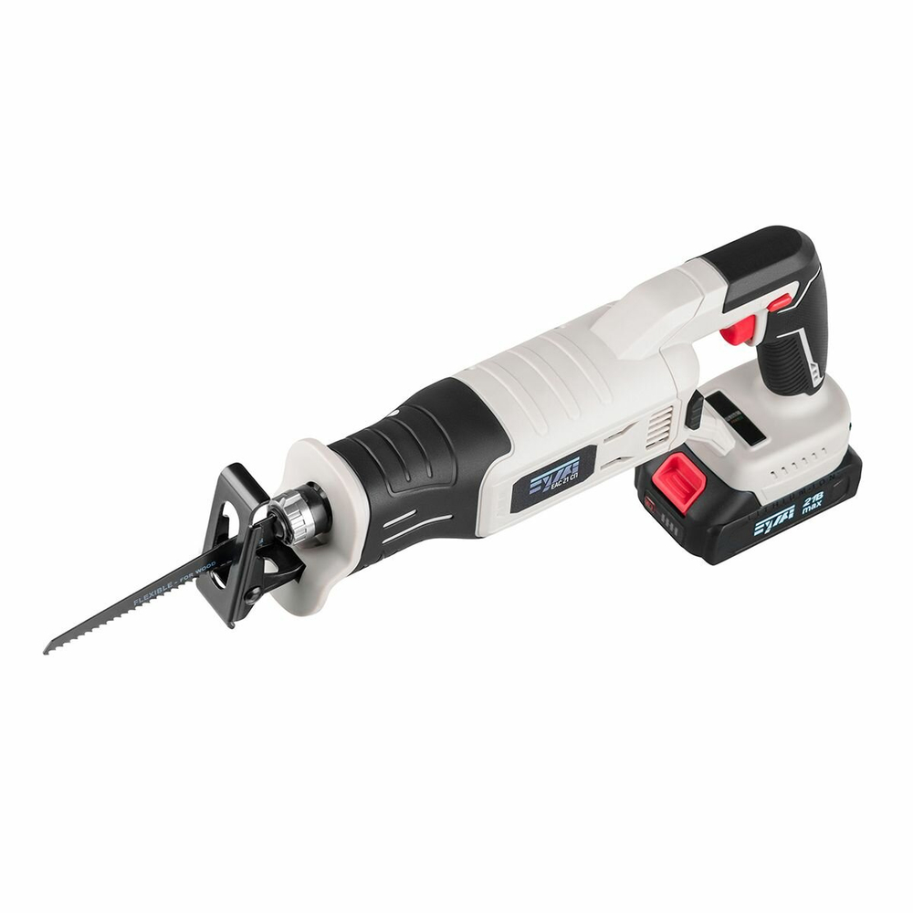 ЕАС 21 СП Сабельная пила аккумуляторная бесщеточная 21В, 2Ач+ЗУ булат