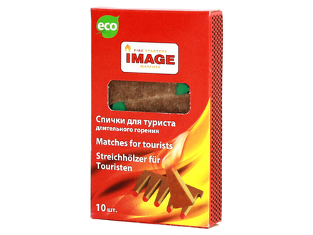 Спички д/туриста 10шт.\уп длительного горения код 724714