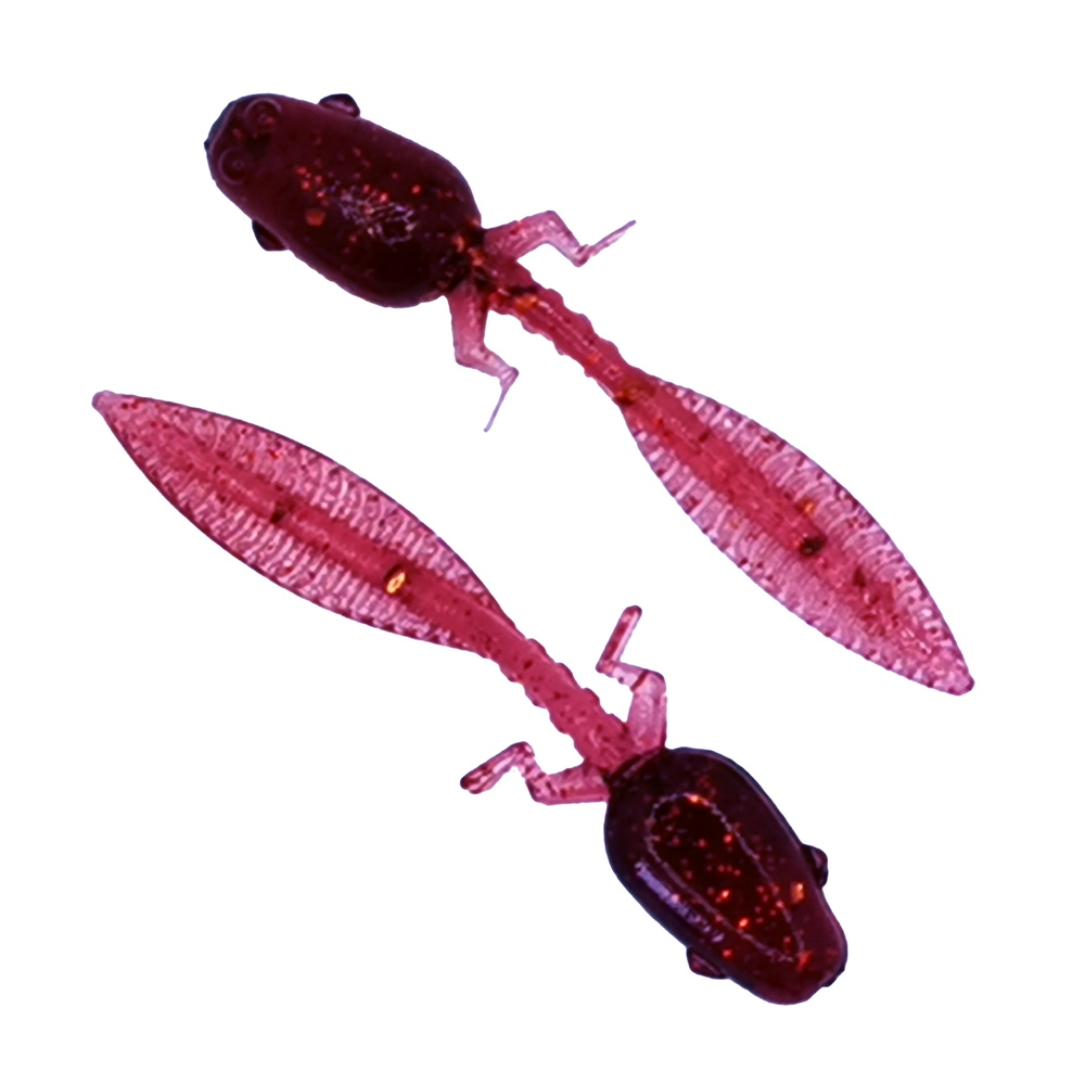 10 шт 5 см Силиконовая приманка креатура головастик слаг RuBaits Tadpole Рыболовная приманка для рыбалки на окуня на щуку на форель на судака На спиннинг джиг микроджиг 0,9 гр.