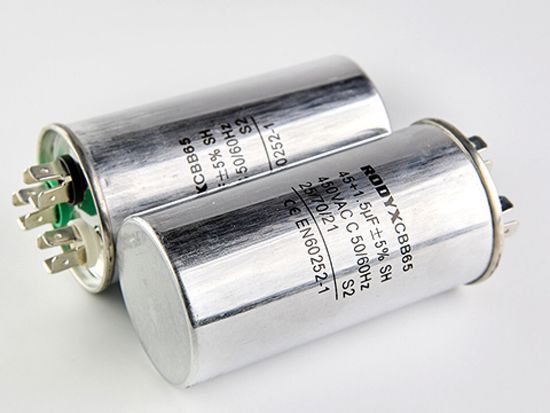 Пусковой конденсатор 45+1,5мкФ 450в клеммы / CBB65(HY65B) / RODYX