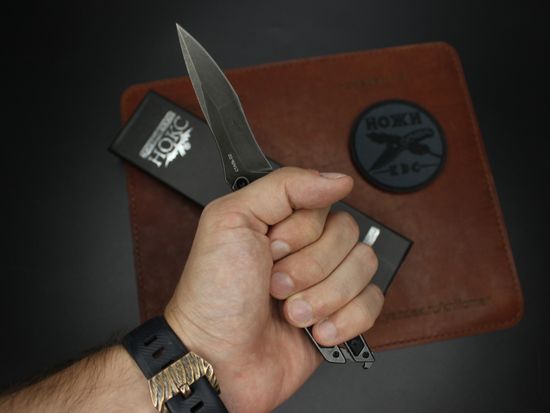 Нож-бабочка НОКС "Эльф" (черный) 204-500401