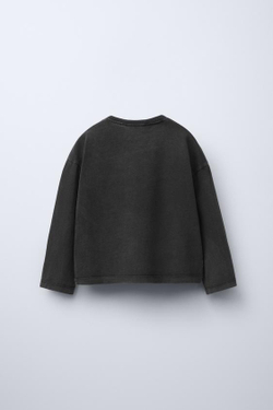 ZARA ЛОНГСЛИВ С ПРИНТОМ CARE BEARS™, ЧЕРНЫЙ