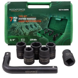 Набор инструментов 7пр. 3/4''(6гр.) RockFORCE RF-6074-5MPB
