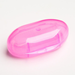 Зубная щётка детская, силиконовая, на палец, в контейнере, от 0 мес., цвет розовый 2932007