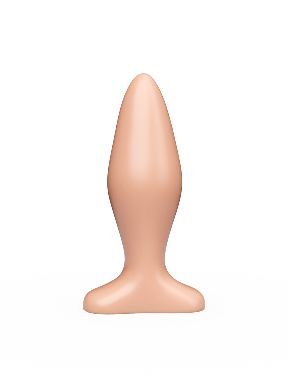 Анальный плаг LOVETOY телесный с платформой-восьмёркой