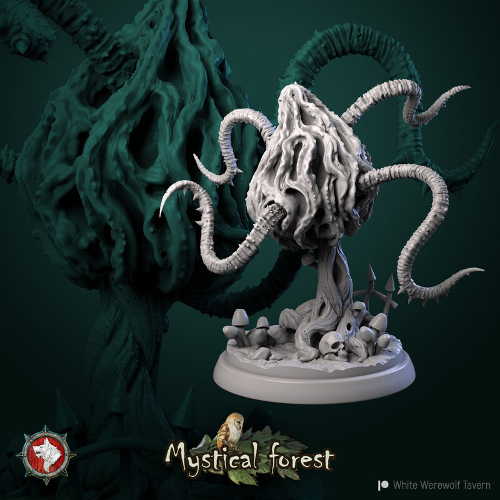 53White Werewolf Tavern миниатюра для dnd, днд, pathfinder, фентези, Настольная игра, НРИ, Варгейм, РПГ