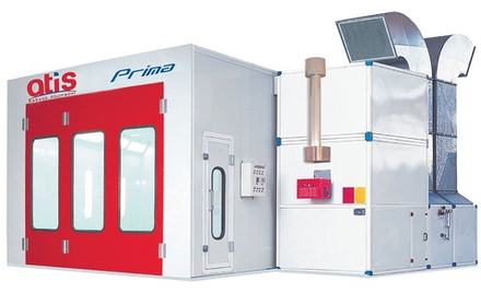 ATIS PRIMA PLUS окрасочно-сушильная камера с усиленной горелкой 300kWt
