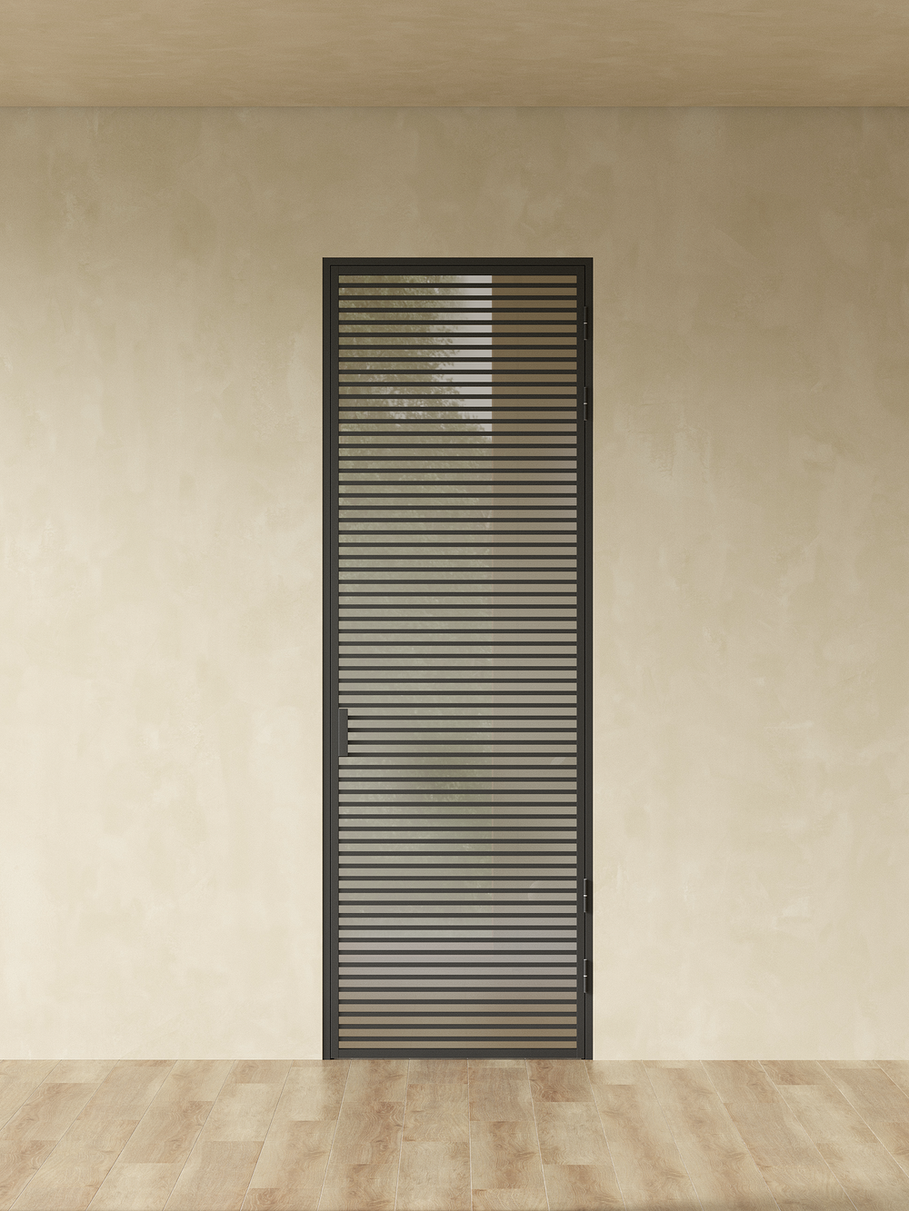 Распашная алюминиевая перегородка Minoli 15