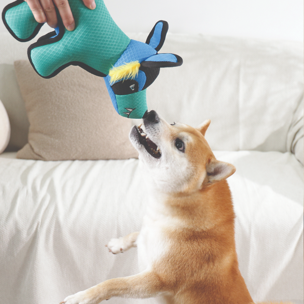 Игрушка для собак MEGA мягкая суперпрочная Гиена M-PETS