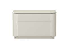 Тумба прикроватная Tammi 2 ящика ширина 60 см (дымка)