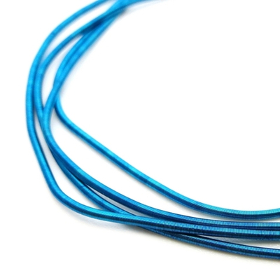 Канитель мягкая, гладкая, KAN/MK, 1,3 мм, матовая, лазурно-зеленый