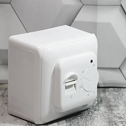 Коробка установочная для наружного монтажа терморегуляторов. розеток, выключателей, 1 шт