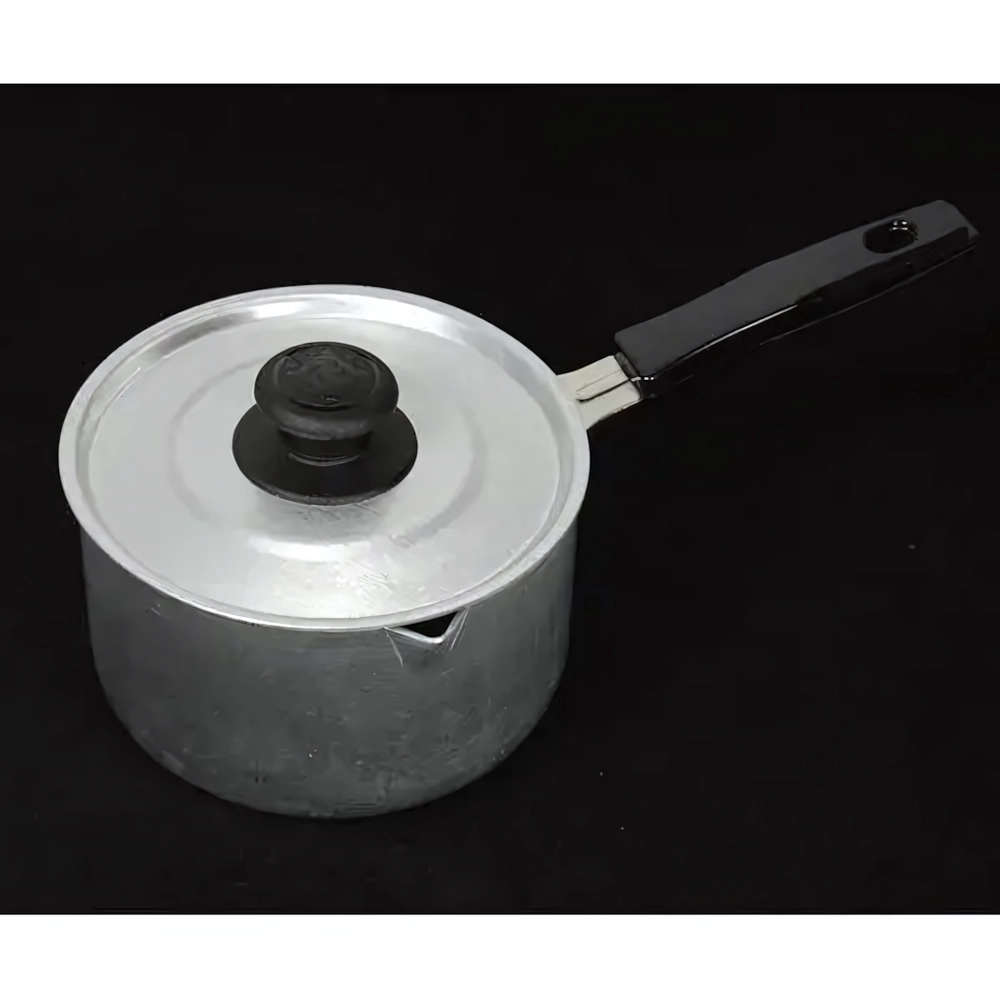 Кастрюля мат. 0,75л. с мет/кр. 21-45 КАЛИТВА (алюминий)