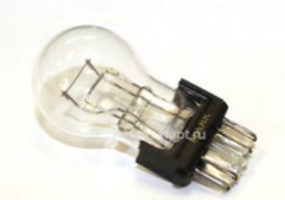 Автолампа  W 12-W21\5W стекл цоколь в стопы 2-х конт БЕЛАЯ (с пластик) Маяк 61157бцW шт