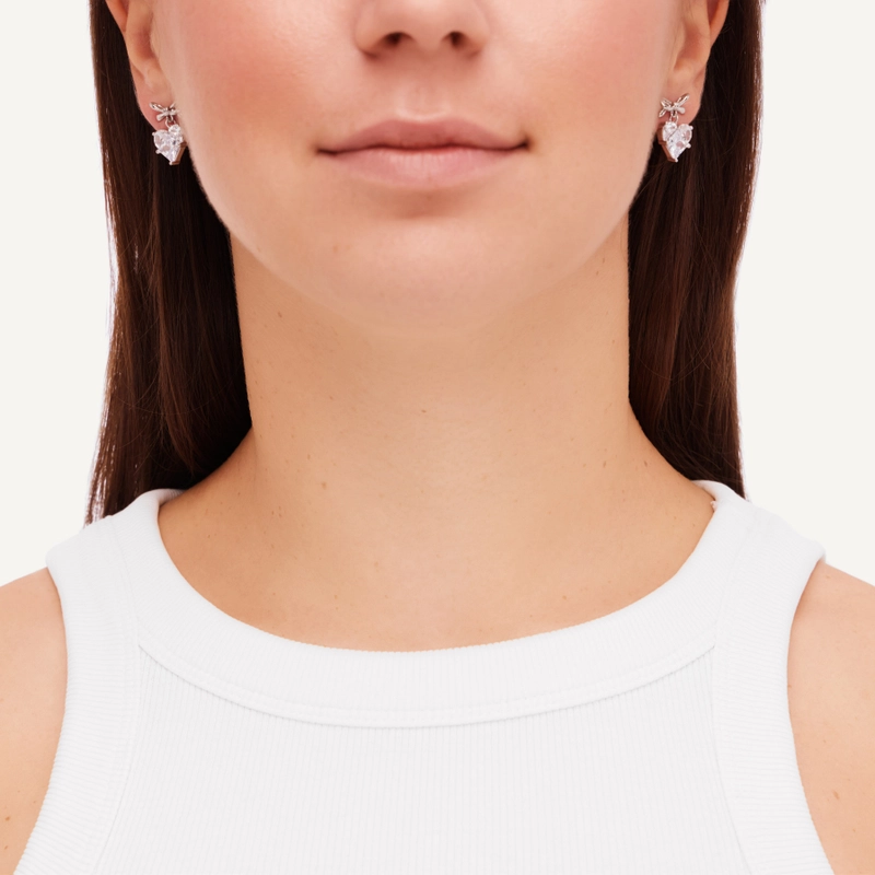 Серьги Связанное Сердце