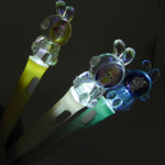 Ручка шариковая Alingar, " Зайчик космонавт ", 0,7 мм, синяя, с подсветкой, круглый, цветной, пластиковый корпус, карт. уп.