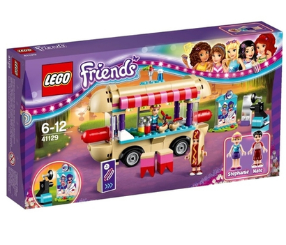 LEGO Friends: Парк развлечений: Фургон с хот-догами 41129