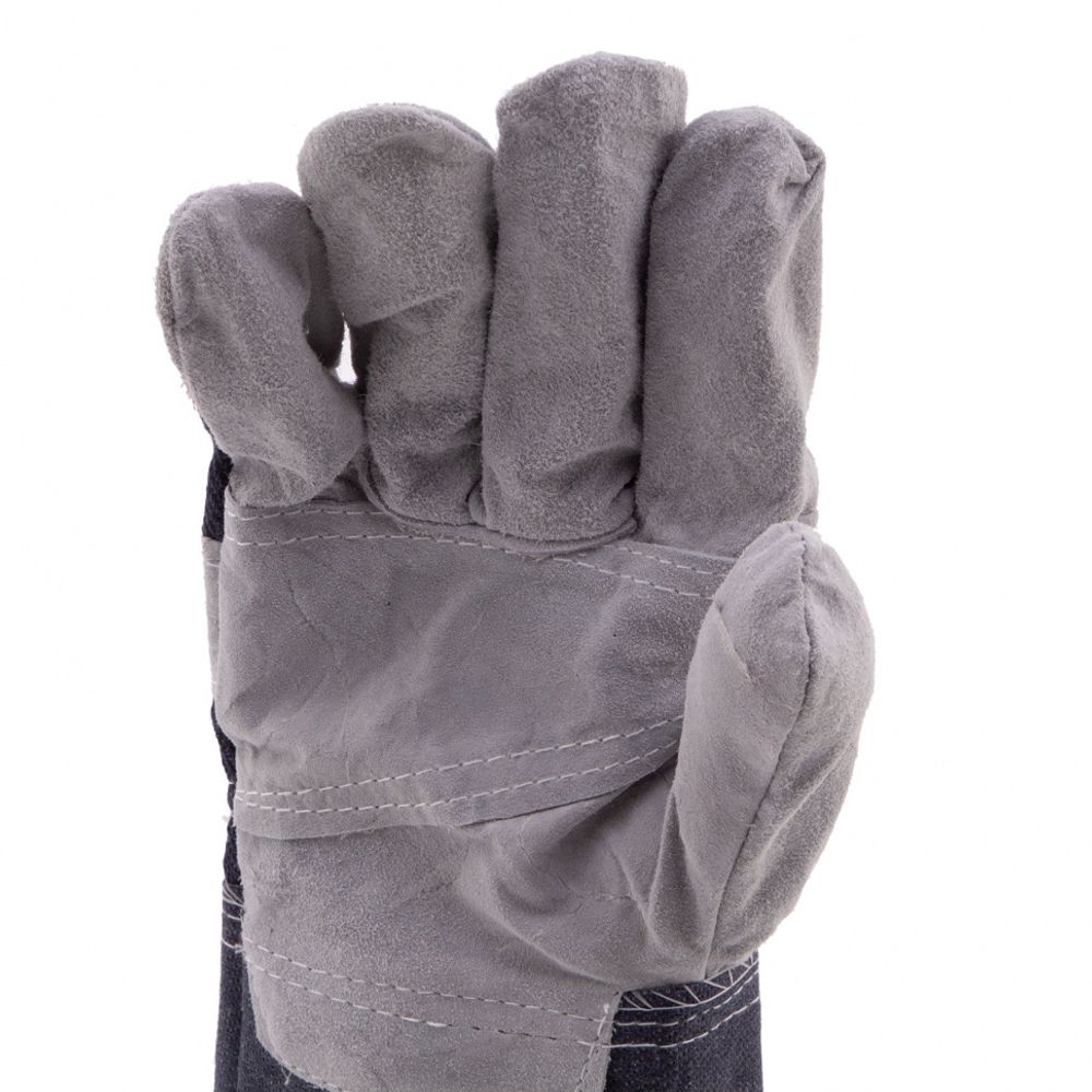 679015 Перчатки спилковые комбинированные, размер XL  Palisad---