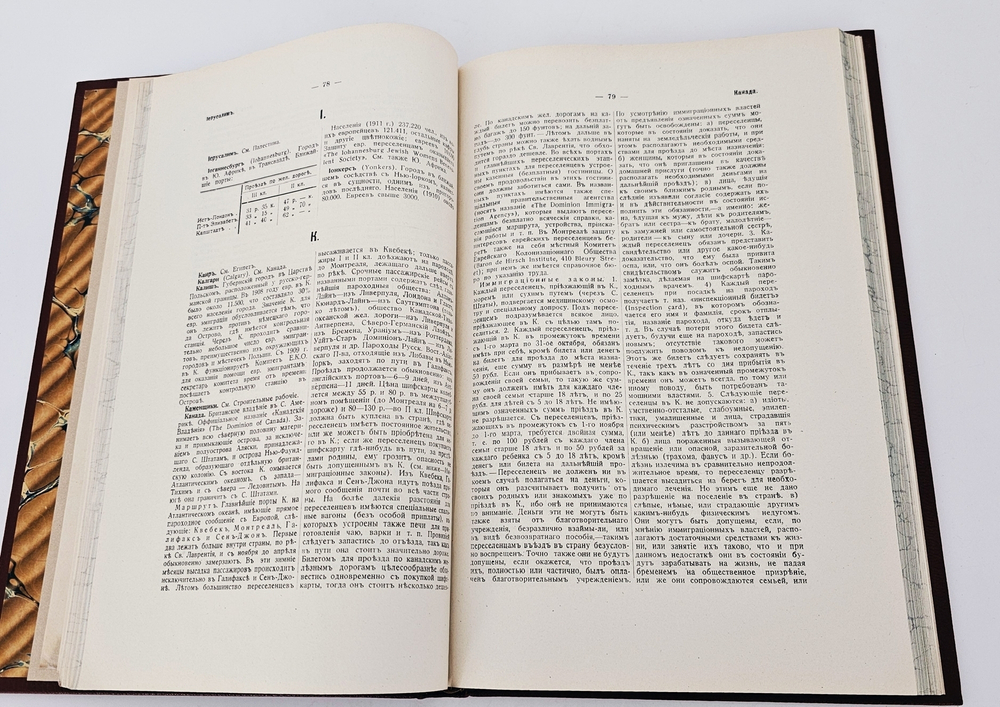 "Справочная книга по вопросам эмиграции. Еврейское колонизационное общество". 1913 г.
