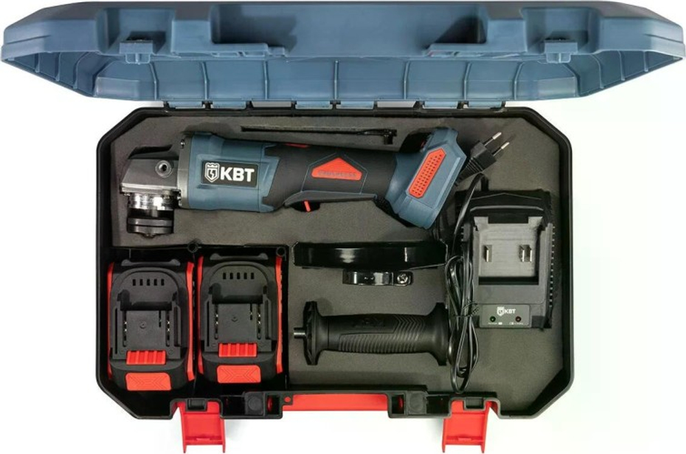 Угловая шлифмашина аккумуляторная КВТ GB-20-125R ПРОФИ 104533