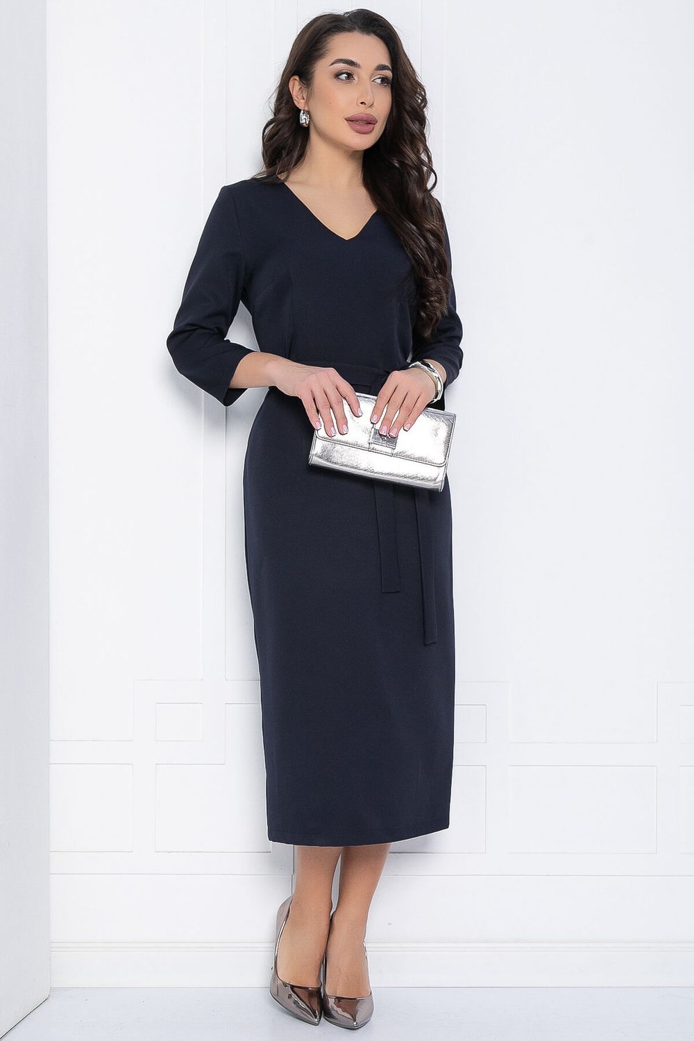 Платье Верба (синее) П12157-25 LT Collection