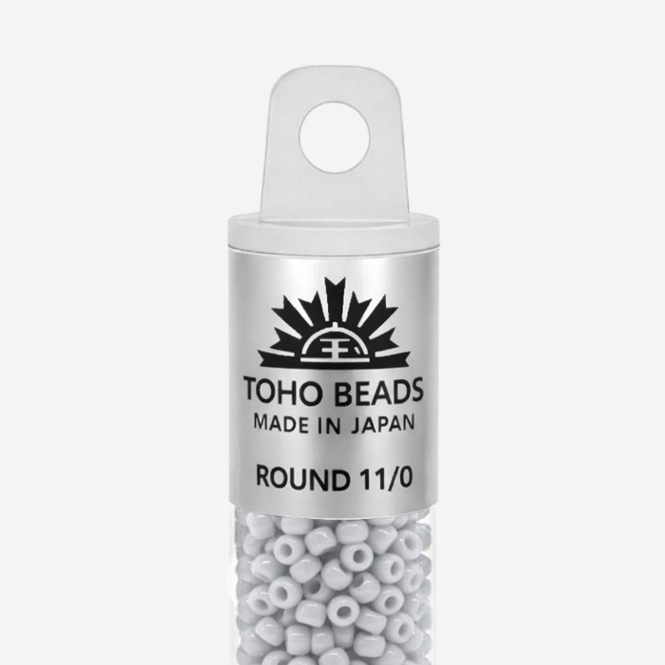 Японский бисер TOHO Round 11/0 (№53), непрозрачный глянцевый