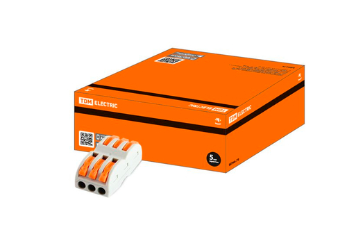 Клемма соединительная проходная  СК-413-2 (2,5мм2) TDM