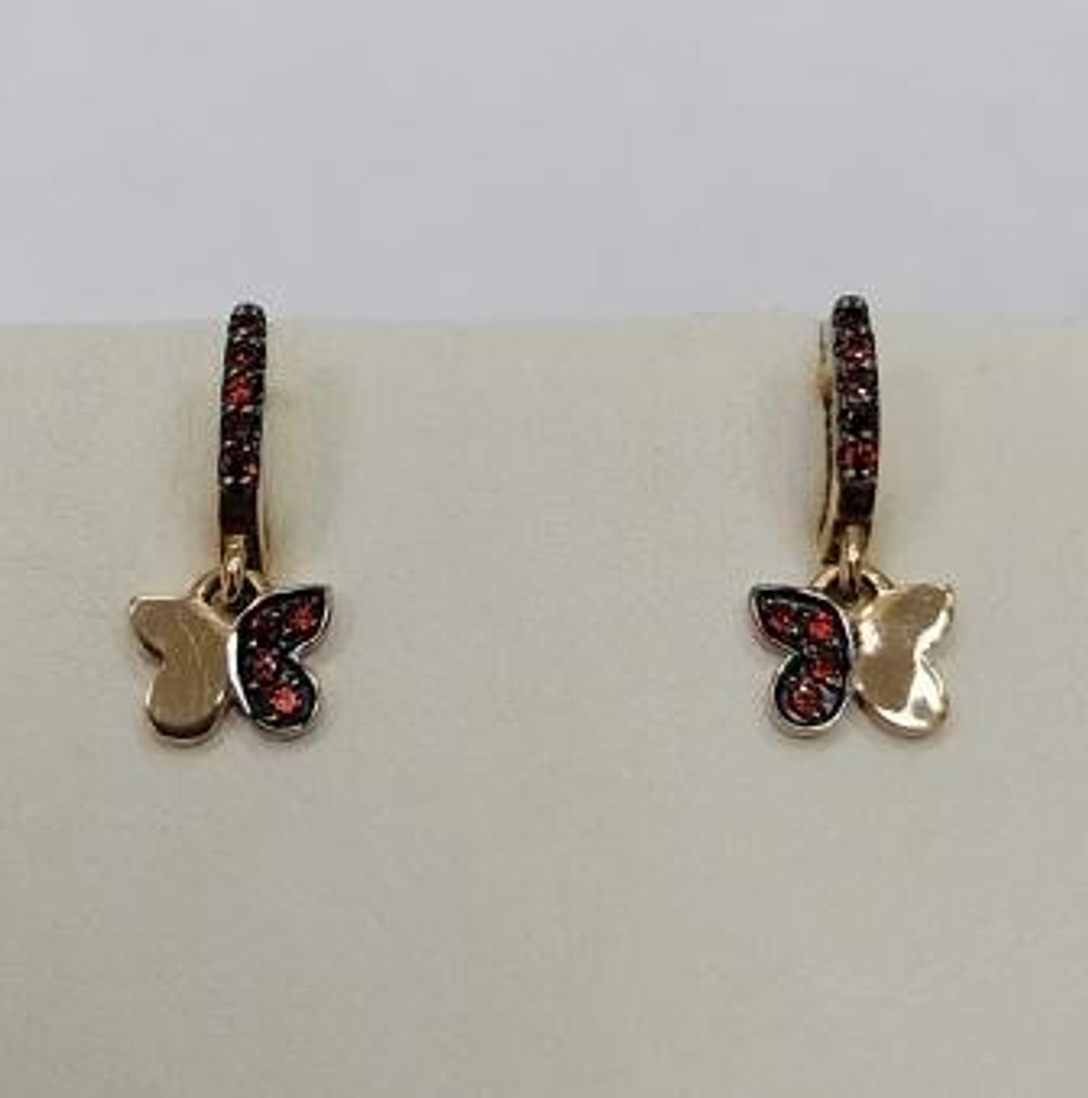 Серьги Бабочки