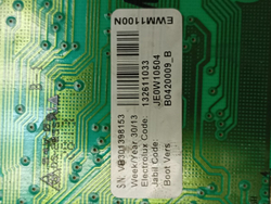 ZWQ5105 кт13 Электронный модуль на стиральную машину Zanussi 132611033 б/у