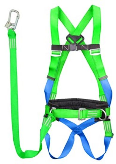 Привязь УС-2АЖ с лентой с набедр.+напл.лямками