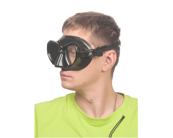 Маска Salvimar MORPHEUS, черн/черн, АНТИФОГ