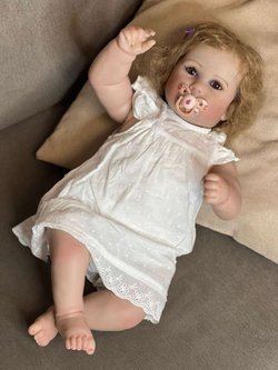 Кукла Реборн мягконабивная 60см в пакете (FA-345)