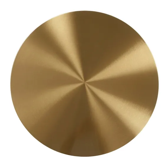 Кофейный стол Ennoxia Ø49х50 см, золотистый металл