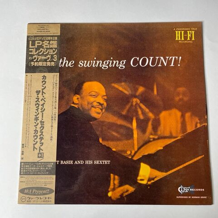 Винтажная виниловая пластинка LP Count Basie And His Sextet The Swinging Count (Japan 1994) (Obi)