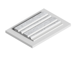 Стеновая панель HiWood декорированная, 270x12 см