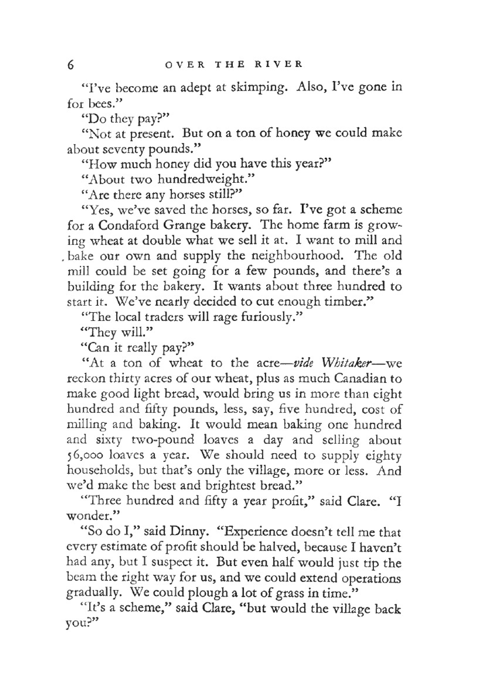 Over the river | John Galsworthy