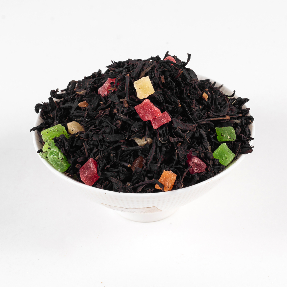 7782D Чай черный ароматизированный БАЗОВАЯ коллекция "Арбуз-Дыня"